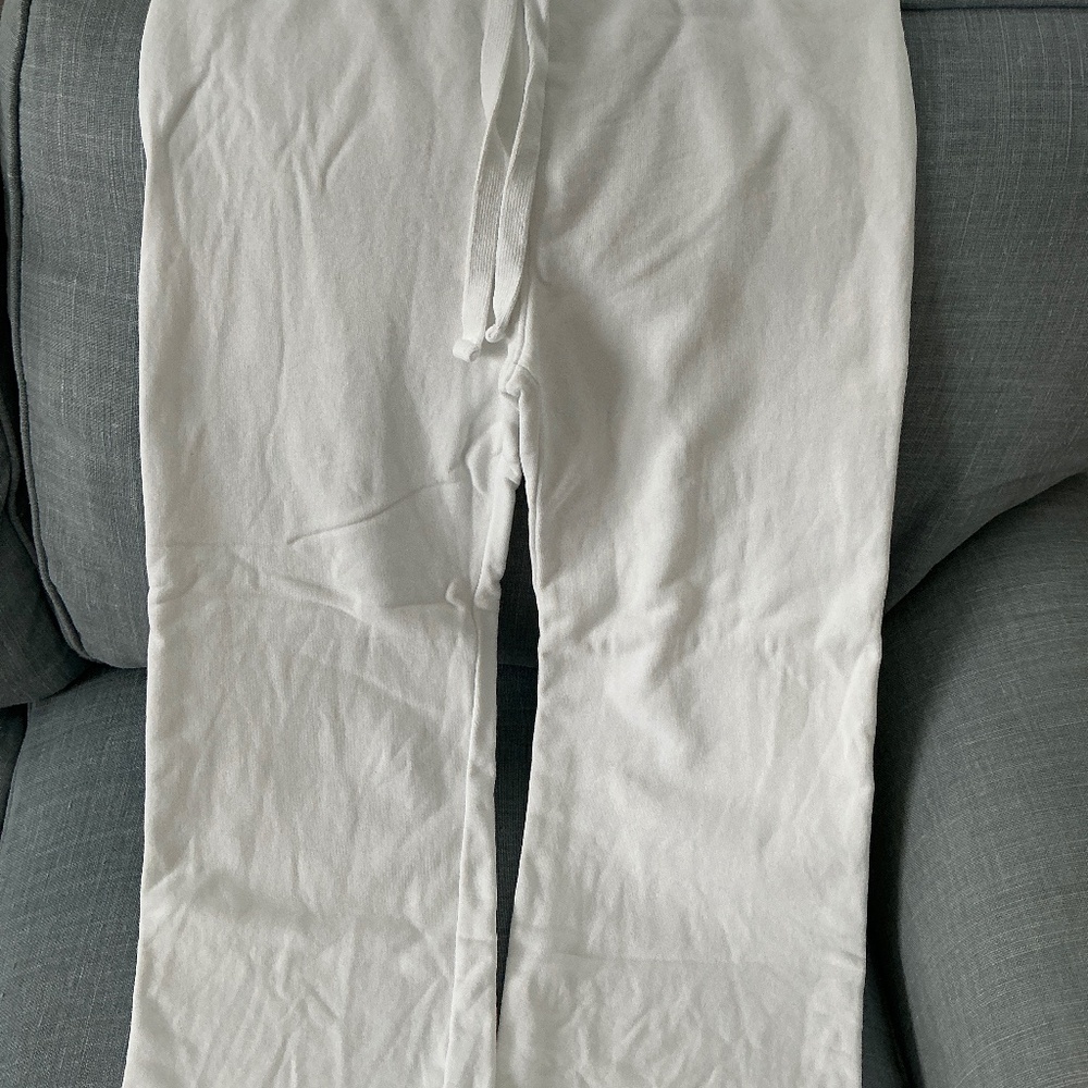 Frank & Eileen Catherine Perfect Sweatpants in White Size Small